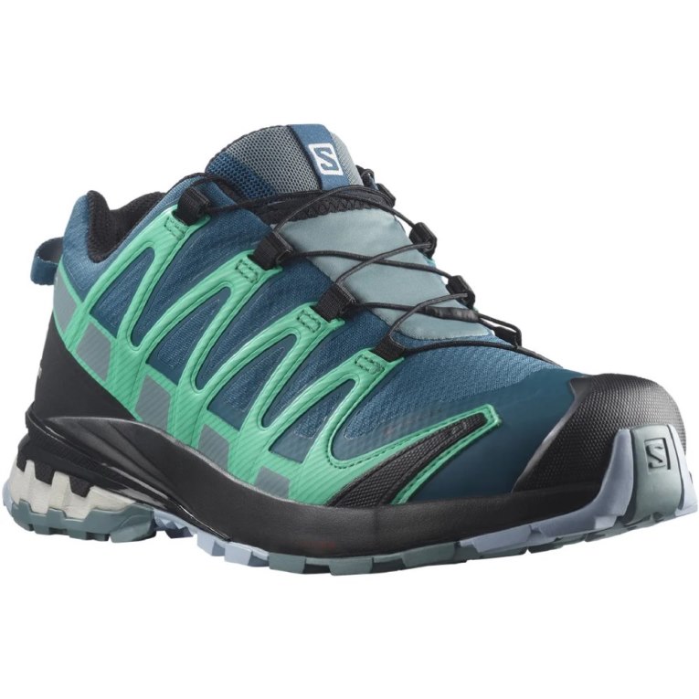 Blue / Turquoise Salomon Xa Pro 3d V8 GTX Women's Trail Running Shoes | PH 45913R